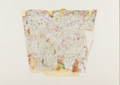 Senso (1992) — acrilico, collage e interventi su cartoncino
