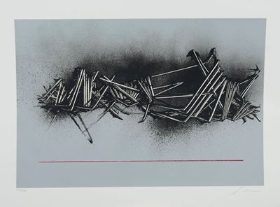Senza titolo (litografia su carta)