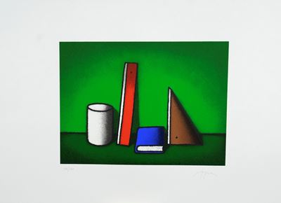 Senza titolo (serigrafia su cartoncino)