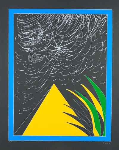 Serigrafia su cartoncino (senza titolo)