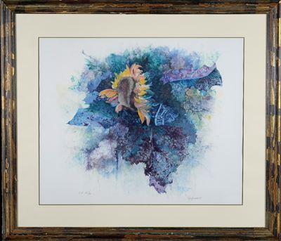 Girasole (litografia su carta, 1988)