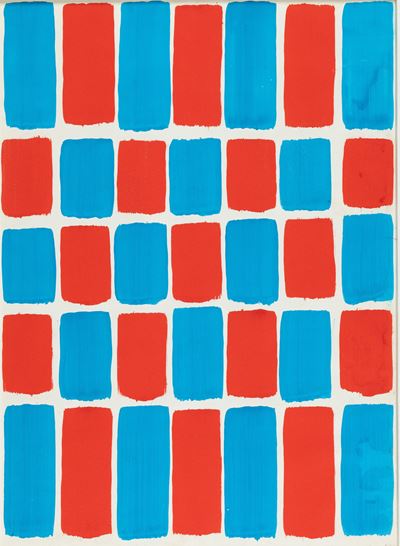 Senza titolo (tempera grassa su carta, 1980)