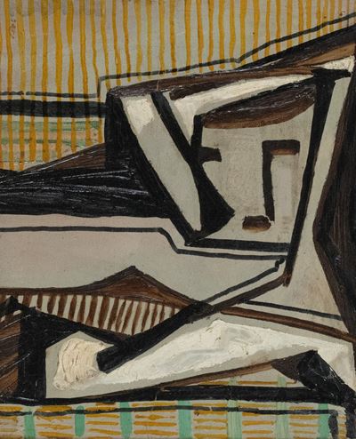 Composizione P.E.L. (olio su carta intelata), 1931