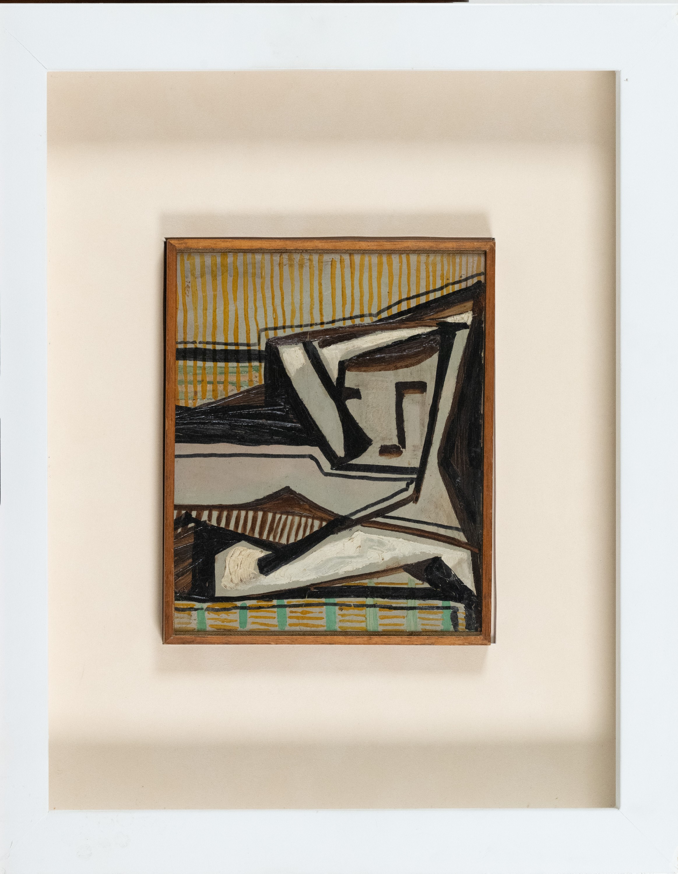Mario Radice - Composizione P.E.L. (olio su carta intelata), 1931