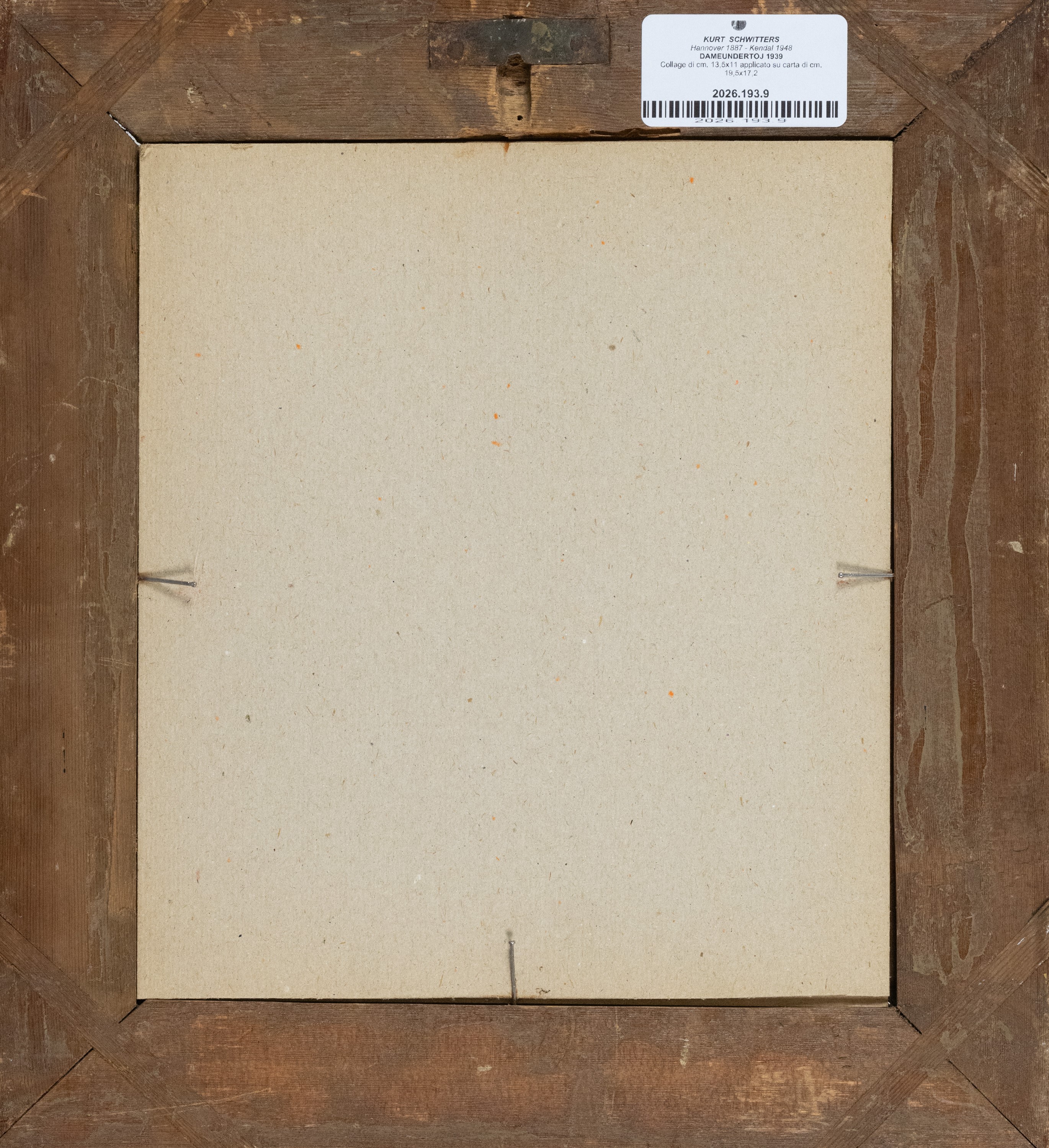Kurt Schwitters - Dameundertoj