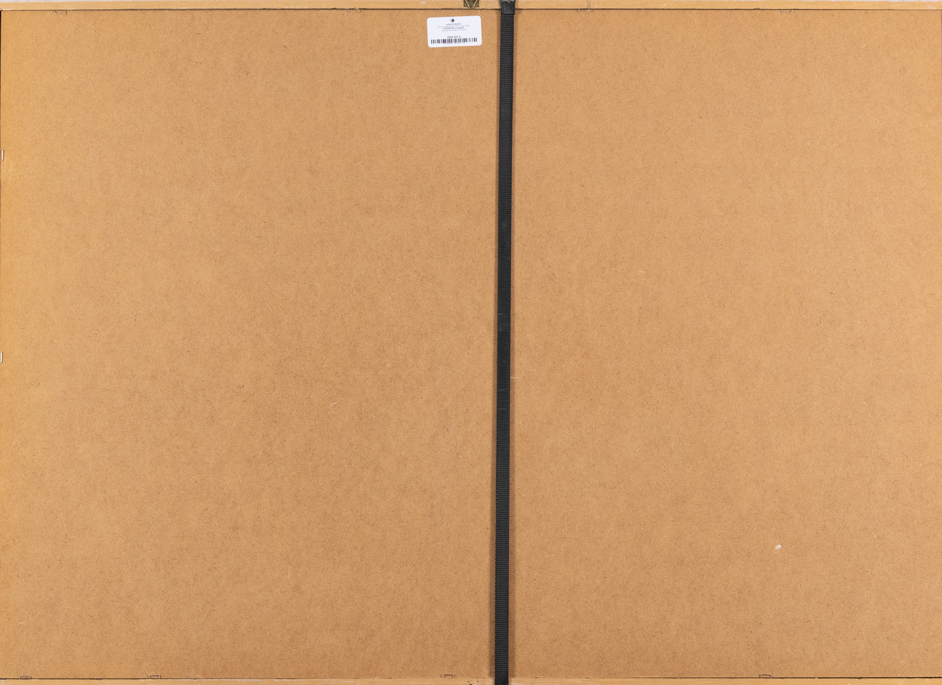 Alberto Burri - Serigrafia 16, serigrafia su carta (1986-88)