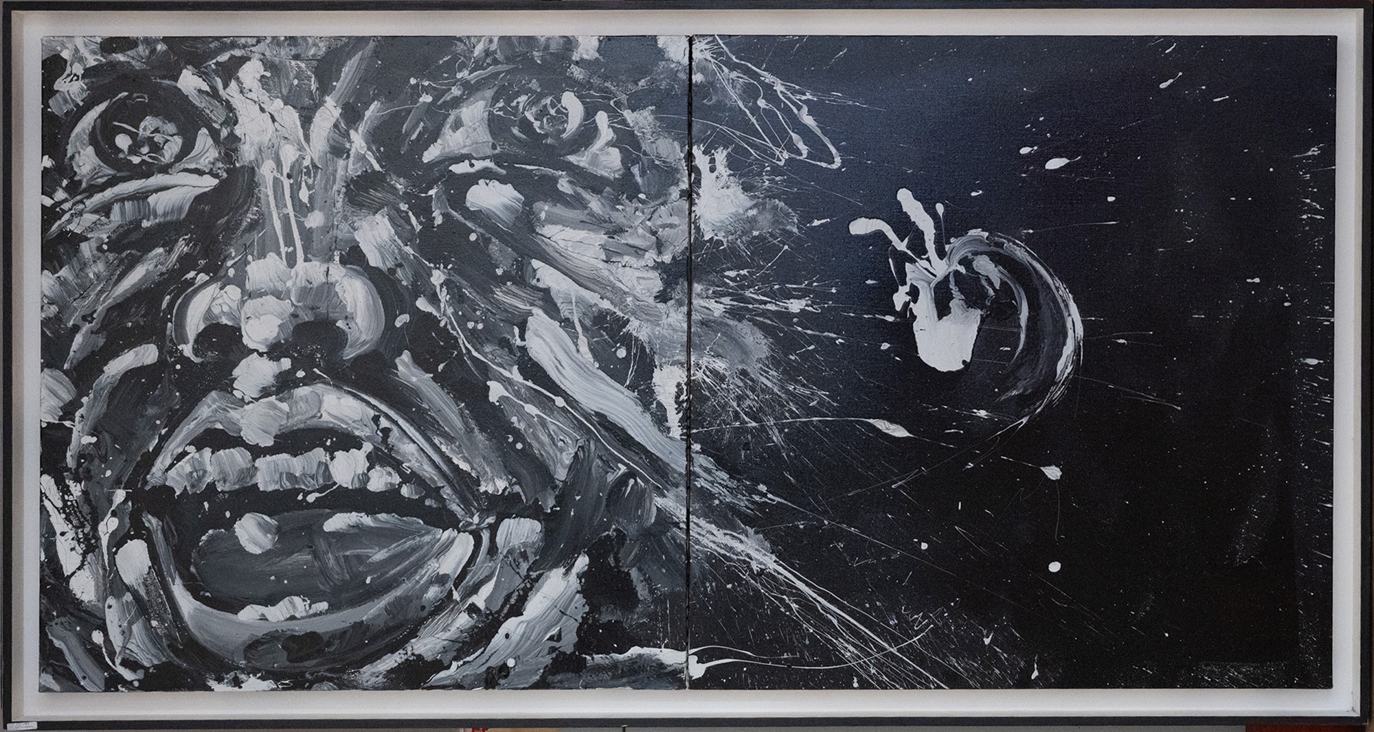 Roberto Coda Zabetta - Senza titolo (Cromolux su due tele), 2007