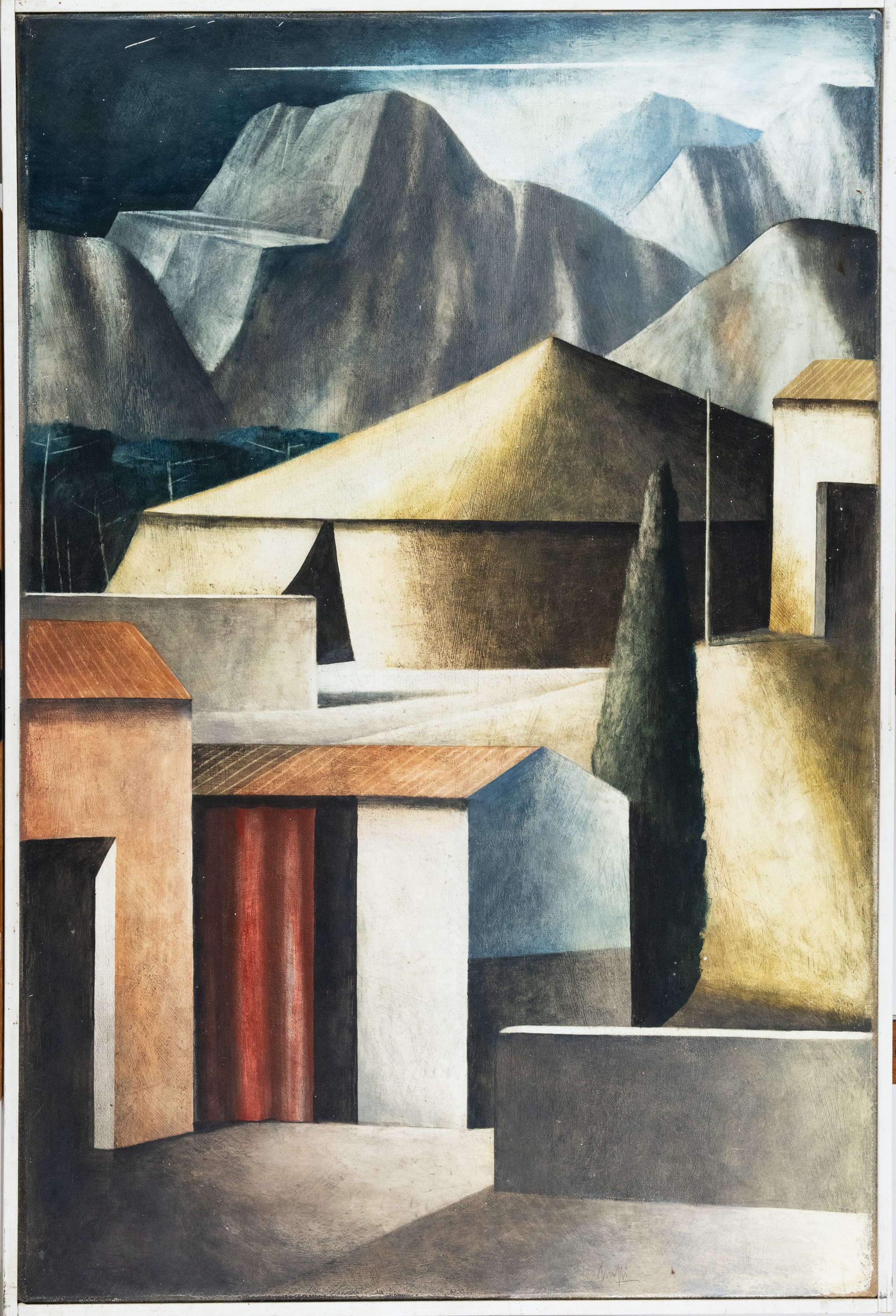 Marcello Scuffi - Omaggio al Beato Angelico (Il Circo e le Apuane)