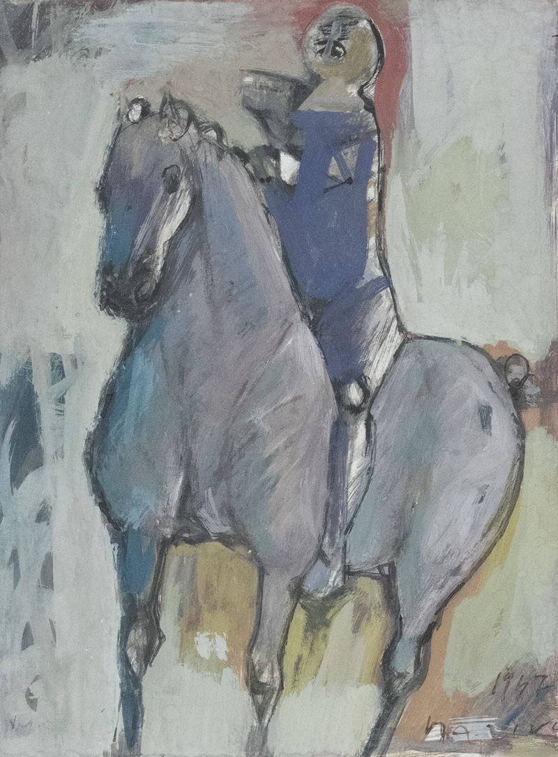 Marino Marini - Cavallo e cavaliere