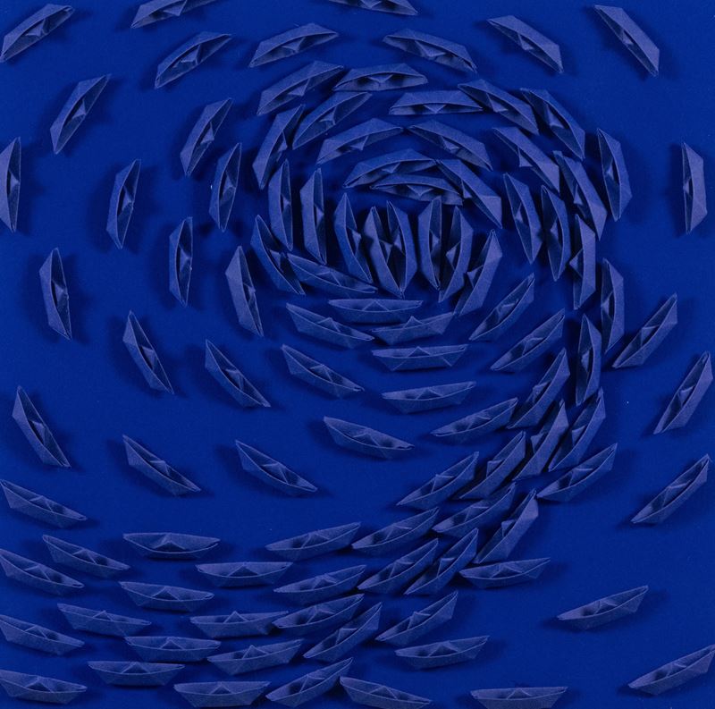 Riccardo Gusmaroli - Vortice blù