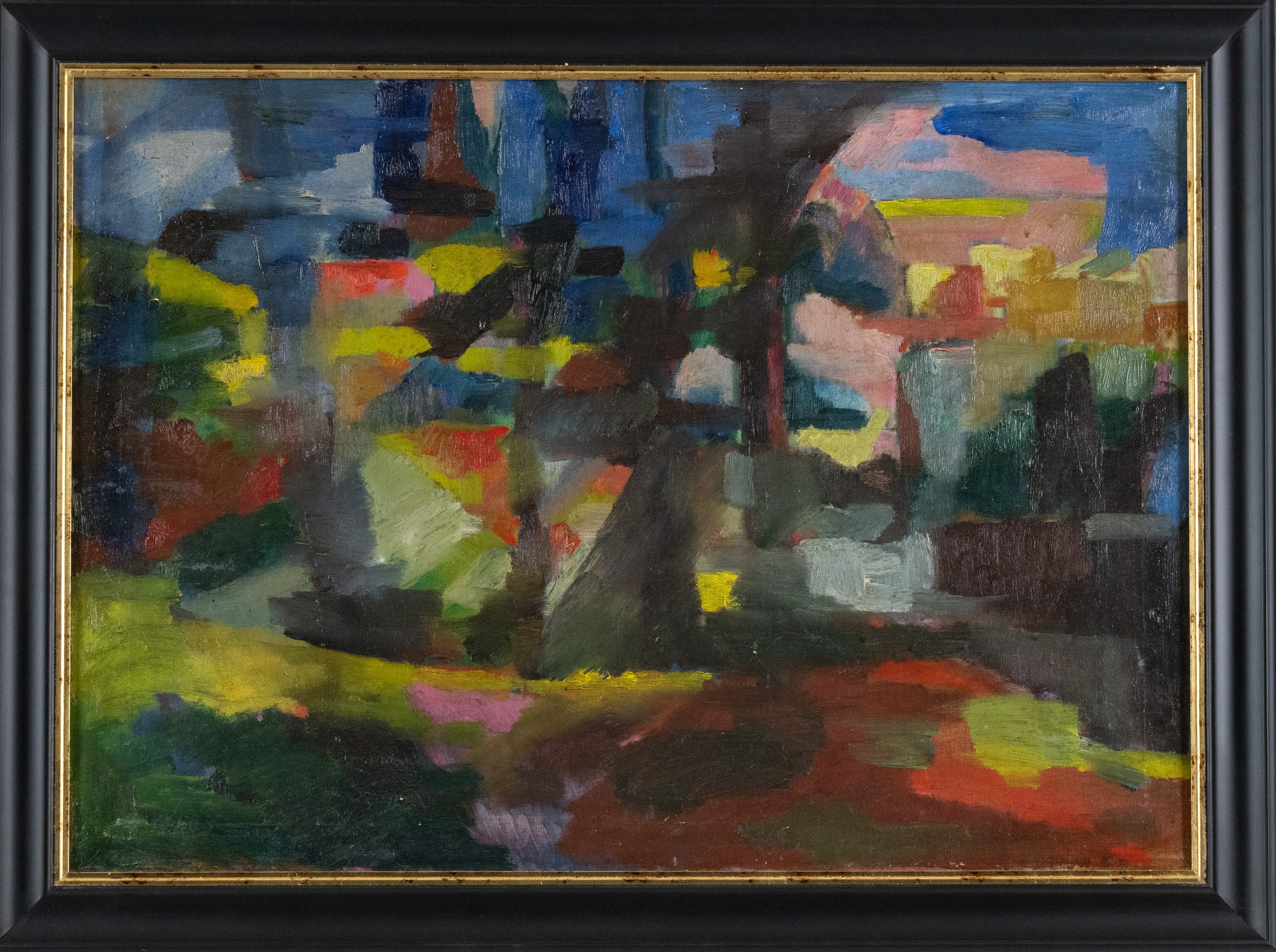 Paolo Cotani - Composizione, olio su tela