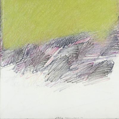 Studio, pastelli su carta intelata (1984)