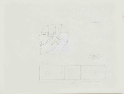 In Store 083 (matita e colori ad acqua su carta), 1988