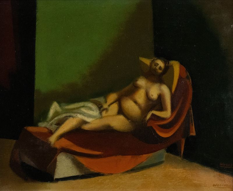 Nicolas Wacker - Repos, olio su tela