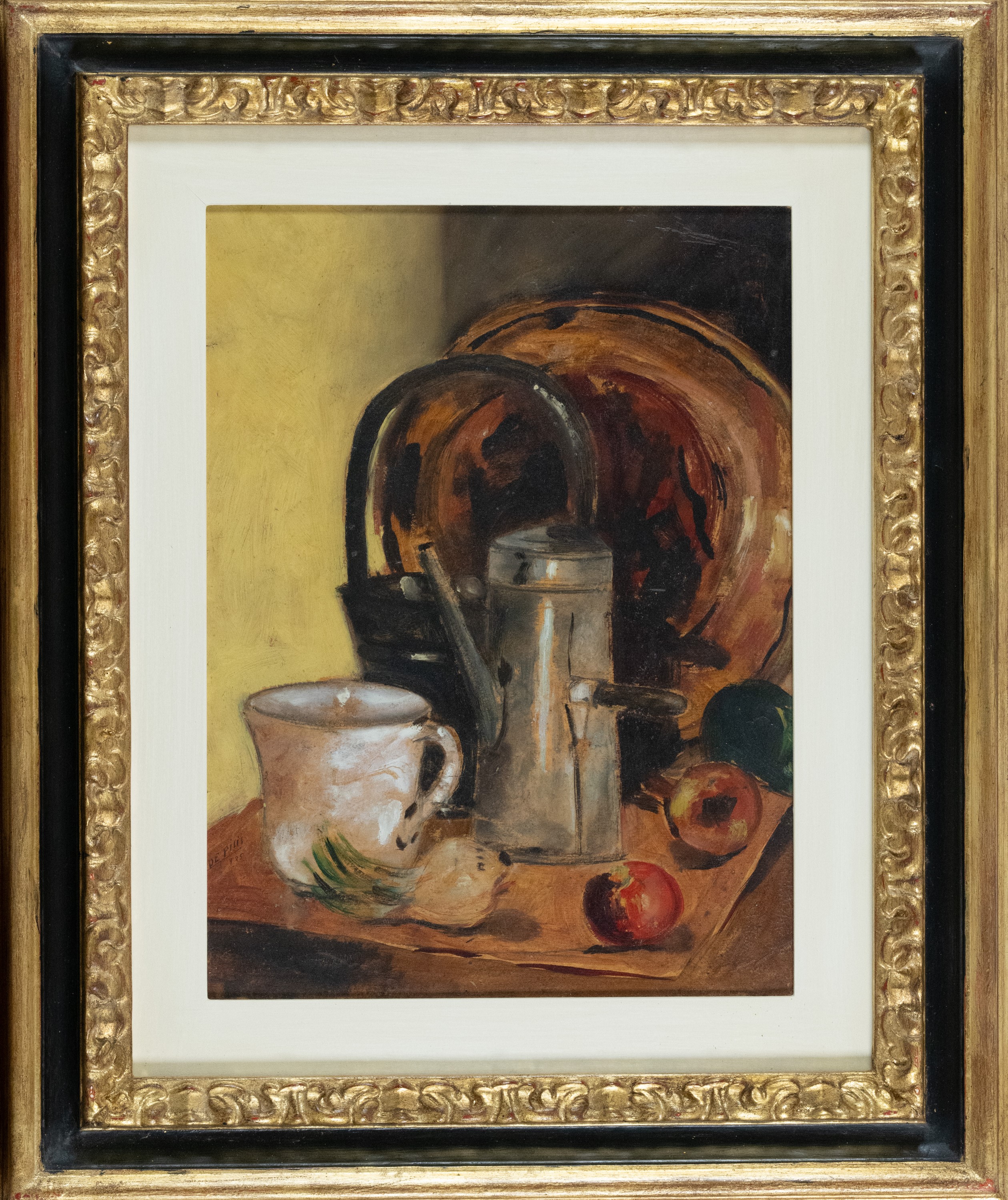 Filippo De Pisis - Natura morta con caffettiera