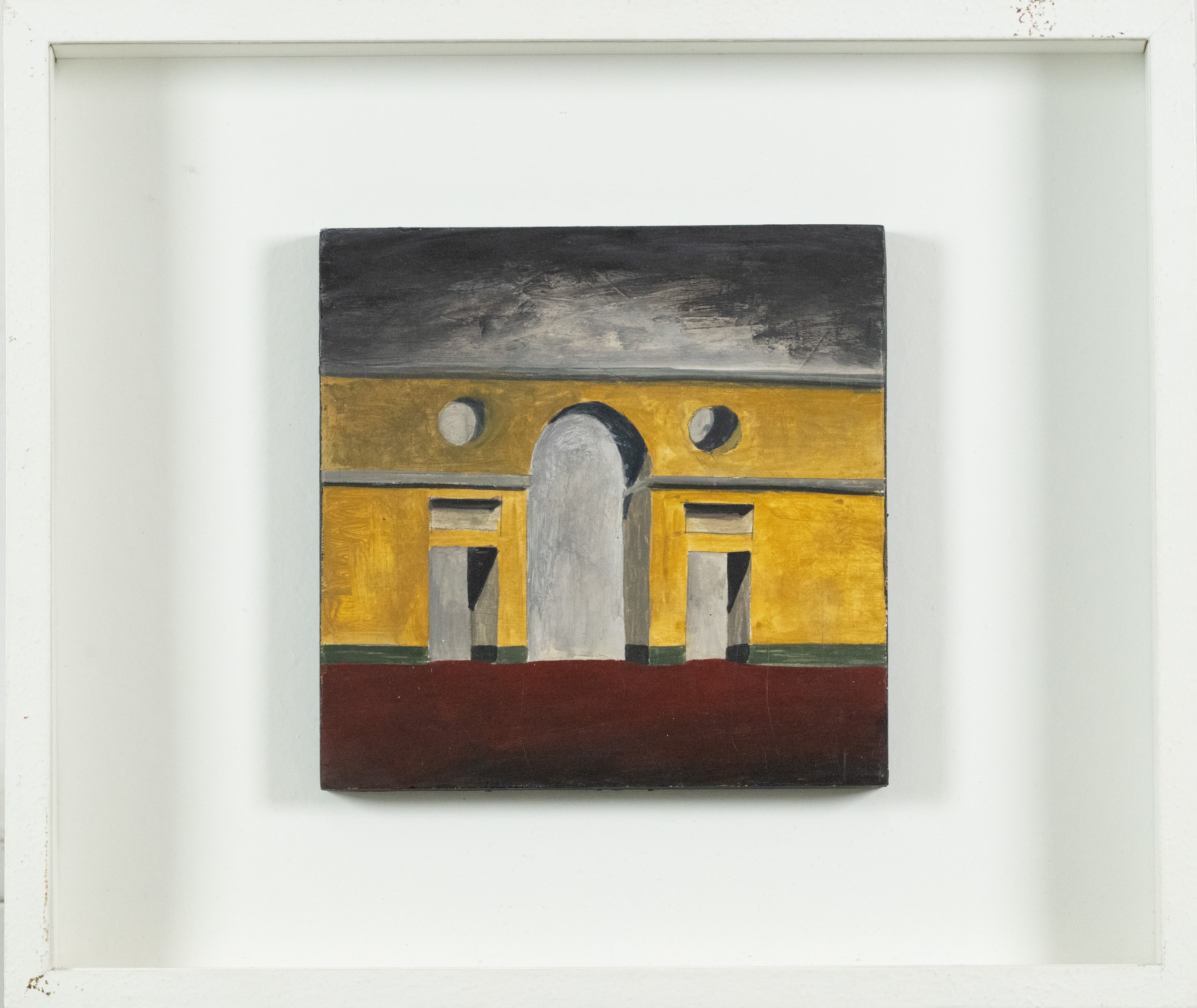 Marco Petrus - Senza titolo (tecnica mista su tavola), 1995