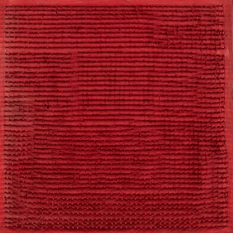 Bernard Aubertin - Tableau clous, chiodi su tavola (1969)