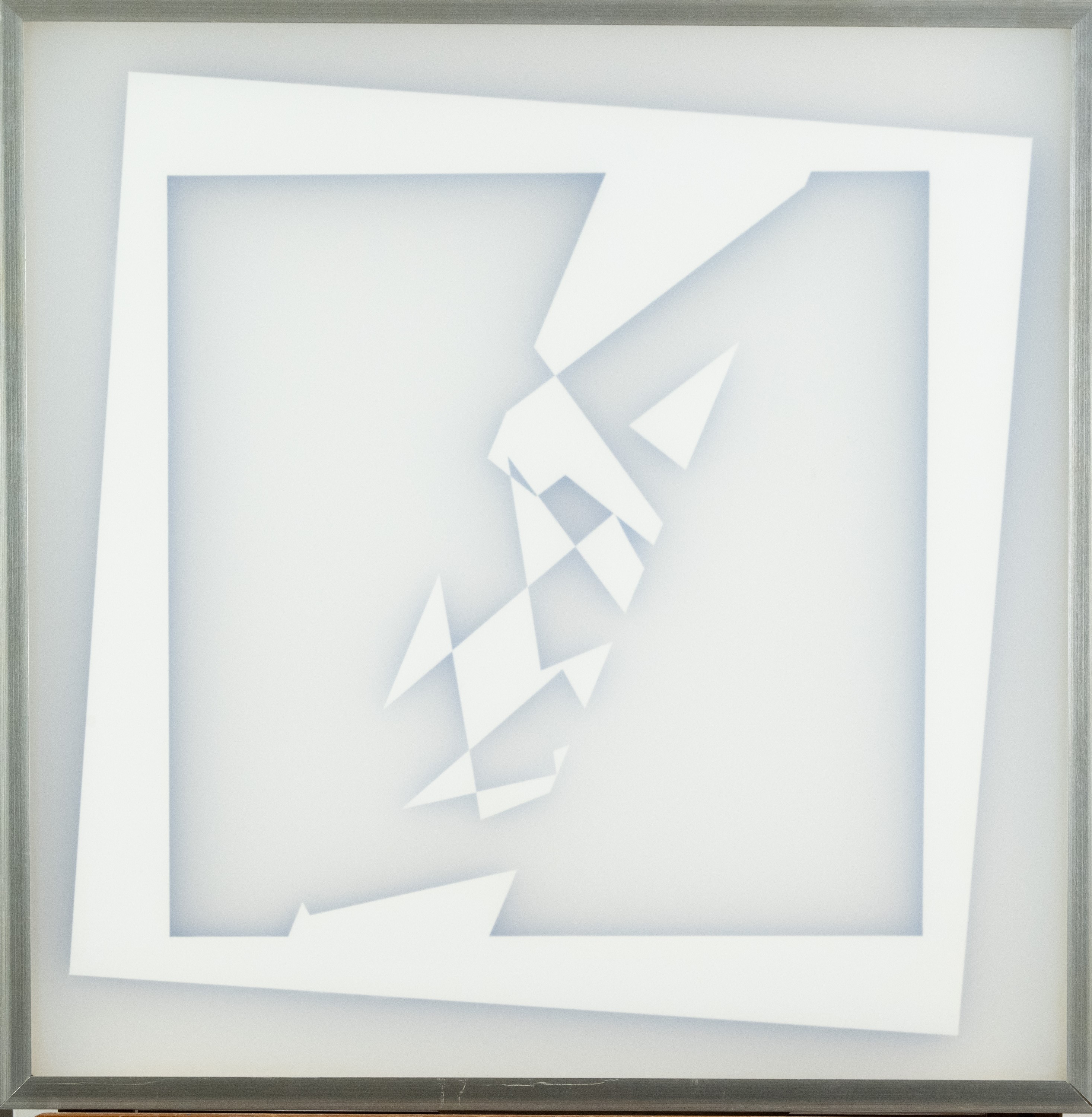 Renato Spagnoli - Composizione, tecnica mista su plexiglass e faesite