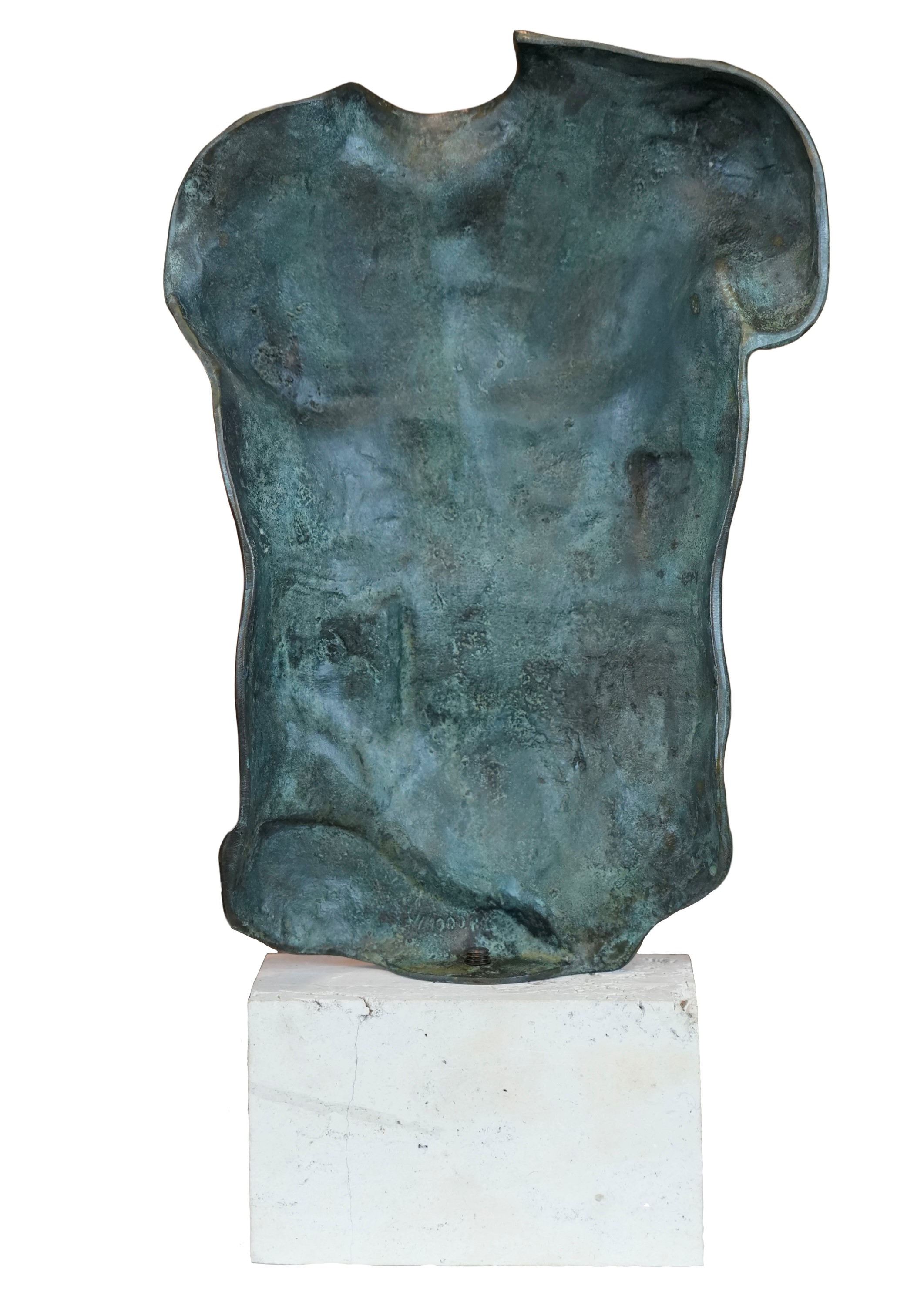 Igor Mitoraj - Perseo (bronzo patinato su base in pietra)