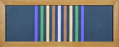 Grammature di colore (grmature su lavagna), 1977